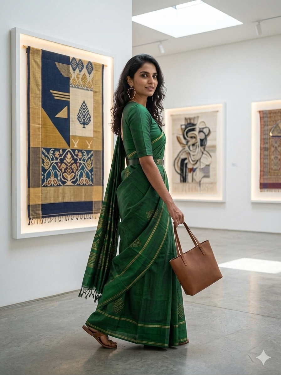 Kanaka Kolam saree
